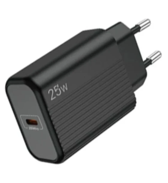 Incarcator retea Lamtech PD 25W 1xUSB Type-C Negru