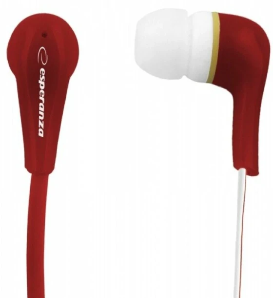 Casca Casti stereo Esperanza Lollipop EH146R Rosu