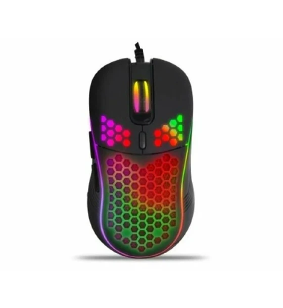 Mouse Optic Gaming Esperanza Anteros EGM305 iluminare RGB 2400dpi 1.2m Usb-C RGB