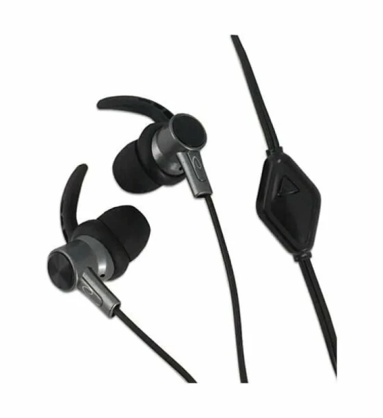 Casca Casti stereo cu microfon Esperanza EH198KS Negru/Gri