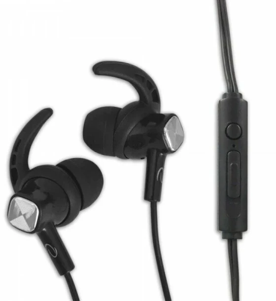 Casca Casti stereo cu microfon Esperanza EH200K control volum Negru