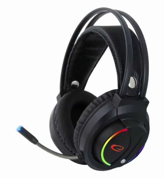 Controlere, Volane si Casti gaming Casti gaming cu microfon Esperanza Night Shade RGB EGH470 stereo 2m Negru