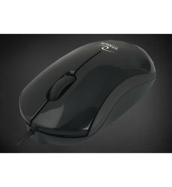 Mouse optic wireless Esperanza Dorado TM125K 3 butoane 2.4GHz Usb-C 1000dpi Negru