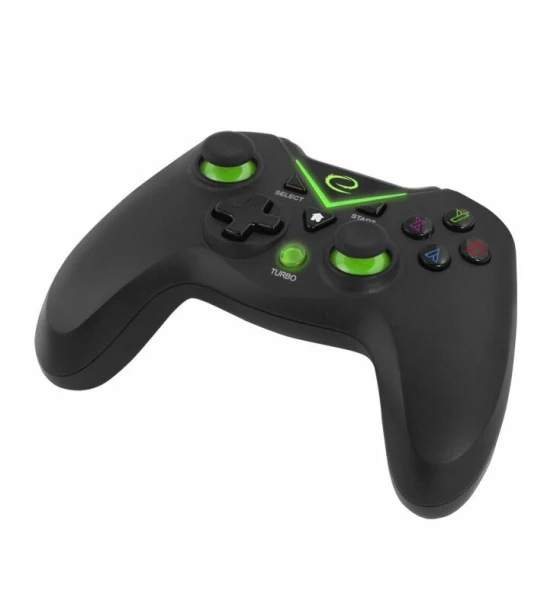 Controlere, Volane si Casti gaming Gamdepad Esperanza Major EGG112K cu vibratii Wireless PC/PS3/XBOX/ONE Negru