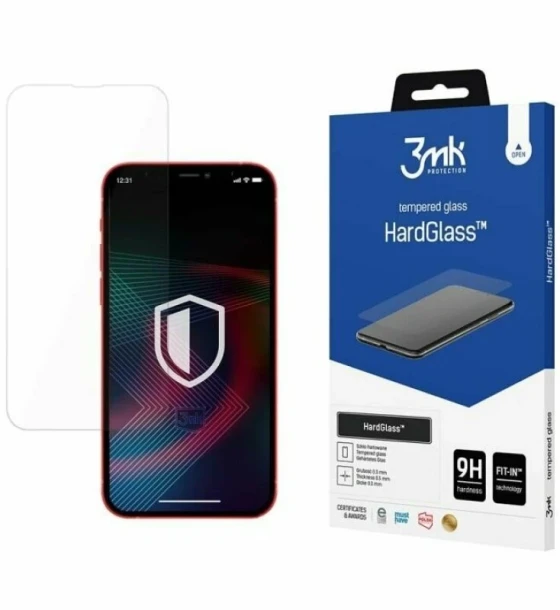Folie de protectie 3mk HardGlass pentru iPhone 13 Pro Max Transparent