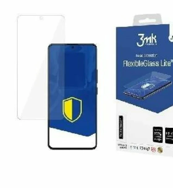 Folie de protectie 3mk FlexibleGlass Lite pentru iPhone 13 Pro Transparent