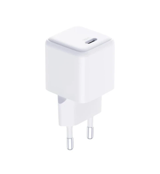 Incarcator Retea 3mk HyperCharger PD 25W +USB-C Cablu Alb
