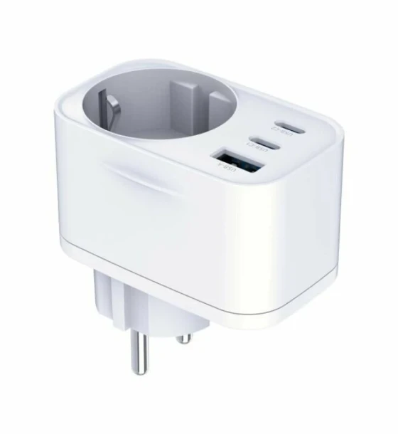 Incarcator Retea 3mk Hyper Comfort Charger QC PD PPS 1xUSB-A 2xUSB-C 30W Alb