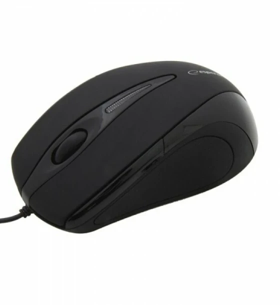 Mouse optic cu fir Esperanza Sirius EM102K 3 butoane Usb 1000dpi Negru