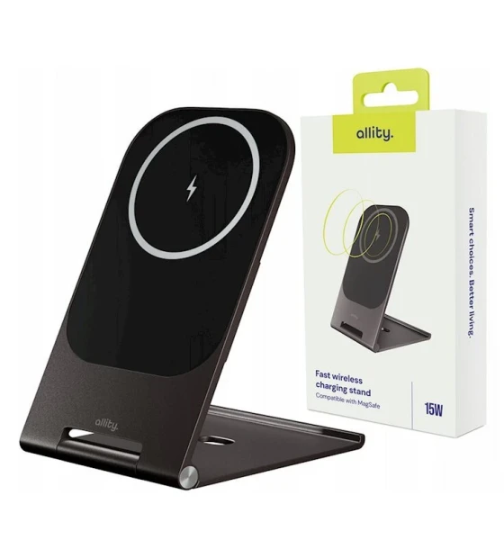 Incarcator Wireless Allity AWC-200-15WMS 15W Graphite