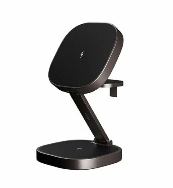 Incarcator inductiv Allity AWC-220-25WMS grafit 3 in 1
