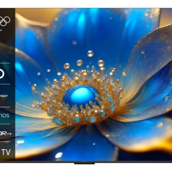 Televizor QLED Smart TCL 65P71K, 164 cm, 4K, Google TV, Clasa E
