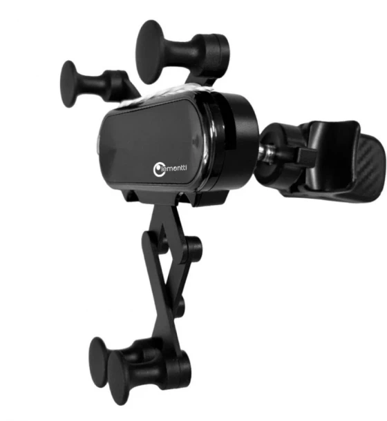 Lemontti Suport Auto Gravity Balance, prindere la sistemul de ventilatie, Negru
