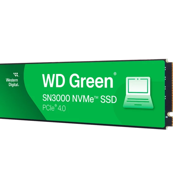 SSD- Interne WD green SN3000 NVMe SSD 1TB M.2 2280 powered by Sandisk