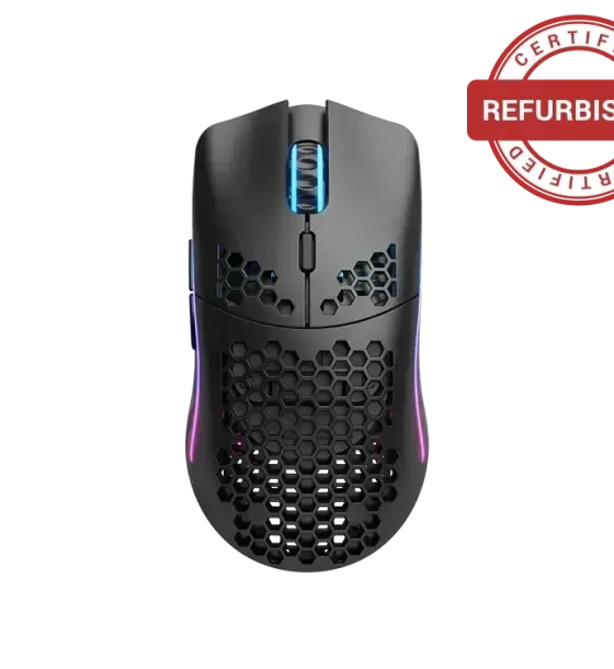Mouse Gaming Model O Wireless, 19000 DPI, 69 grame, 6 butoane, Negru mat Resigilat