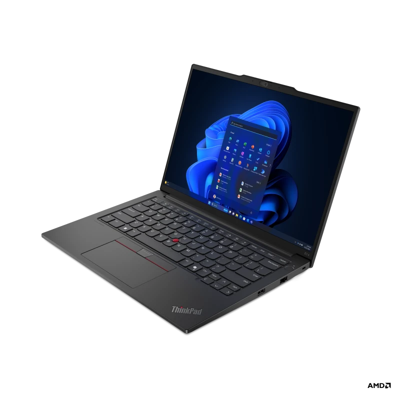 Laptop Lenovo ThinkPad E14 Gen 6, AMD Ryzen 7 7735HS, 14 inch, RAM 32 GB, SSD 1 TB, AMD Radeon 680M Graphics, No OS, Graphite Black